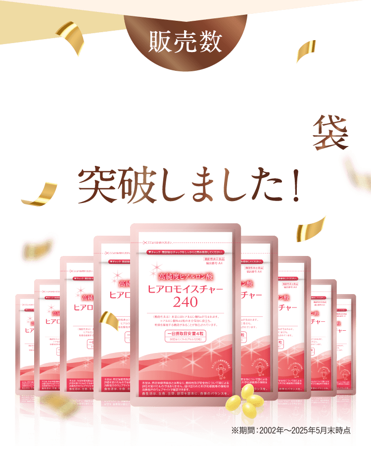 公式】キユーピーウエルネスの機能性表示食品 ヒアロモイスチャー240